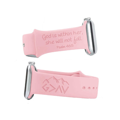 Personalised Engraved Sports Bands For 8 7 6 5 4 3 2 1 Se - Sports Bands With Mental Strength - For Women And Men (38/40mm-130mm-180mm-S/M Grapefruit)